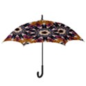 Kaleidoscope Pattern Kaleydograf Hook Handle Umbrellas (Medium) View3