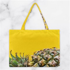 Pineapple Raw Sweet Tropical Food Medium Tote Bag by Celenk