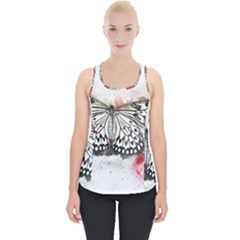 Butterfly Animal Insect Art Piece Up Tank Top by Celenk