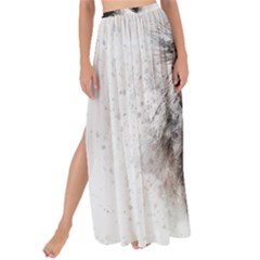 Dog Shetland Pet Art Abstract Maxi Chiffon Tie-up Sarong by Celenk