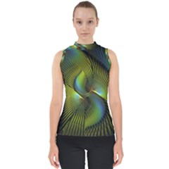 Fractal Abstract Design Fractal Art Shell Top by Celenk