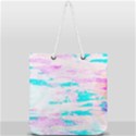 Background Art Abstract Watercolor Full Print Rope Handle Tote (Large) View2