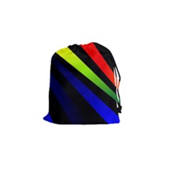 Graphic Design Computer Graphics Drawstring Pouches (small)  by Celenk