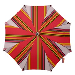 Abstract Background Pattern Textile Hook Handle Umbrellas (small) by Celenk