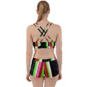 Abstract Background Pattern Textile Work It Out Sports Bra Set View2