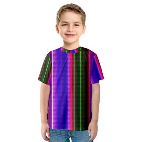 Abstract Background Pattern Textile 4 Kids  Sport Mesh Tee by Celenk