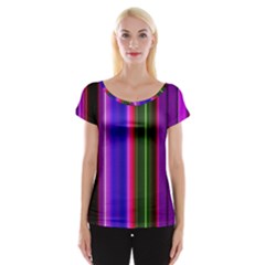 Abstract Background Pattern Textile 4 Cap Sleeve Tops by Celenk