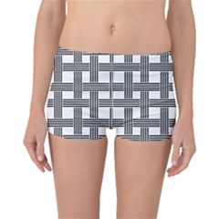 Seamless Stripe Pattern Lines Boyleg Bikini Bottoms by Celenk