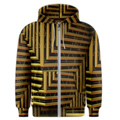 Modern Art Sculpture Architecture Men s Zipper Hoodie by Celenk