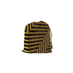 Modern Art Sculpture Architecture Drawstring Pouches (xs)  by Celenk