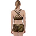 Modern Art Sculpture Architecture Work It Out Sports Bra Set View2