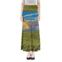 Sunrise Hills Landscape Nature Sky Full Length Maxi Skirt View1