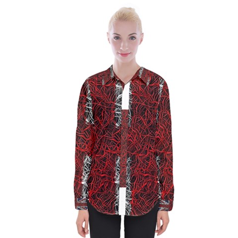 Union Jack Flag Uk Patriotic Womens Long Sleeve Shirt by Celenk