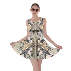 Vintage Birds Skater Dress by Celenk