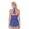 Peace Be With Us This Wonderful Year In True Love Boyleg Halter Swimsuit  View2