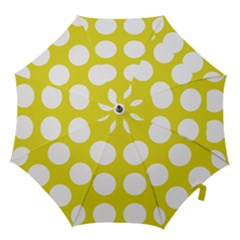 Big Dot Yellow Hook Handle Umbrellas (medium) by snowwhitegirl