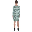 Green Boots Asymmetric Cut-Out Shift Dress View2