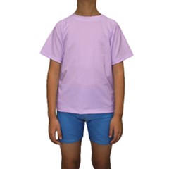 Lilac Star Kids  Short Sleeve Swimwear by snowwhitegirl