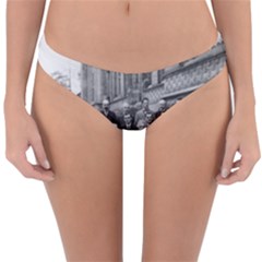 1927 Solvay Conference On Quantum Mechanics Reversible Hipster Bikini Bottoms by thearts