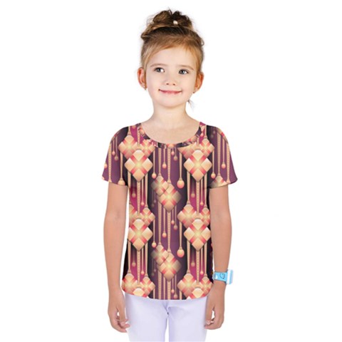 Seamless Pattern Patterns Kids  One Piece Tee by Nexatart