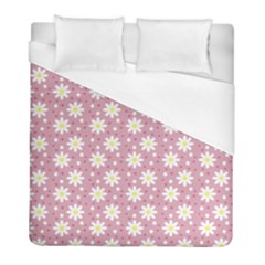 Daisy Dots Pink Duvet Cover (full/ Double Size) by snowwhitegirl