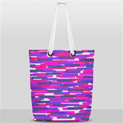 Fast Capsules 6 Full Print Rope Handle Tote (small) by jumpercat