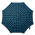 Deep Sea Tartan Hook Handle Umbrellas (Large) View1