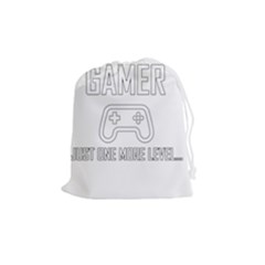 Gamer Drawstring Pouches (medium)  by Valentinaart