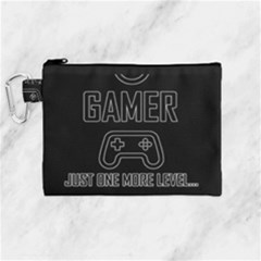 Gamer Canvas Cosmetic Bag (medium) by Valentinaart