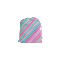 Background Texture Pattern Drawstring Pouches (xs)  by Nexatart