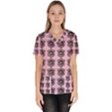 Three Women Pink Scrub Top View1