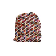 Tp588 Drawstring Pouches (medium)  by paulaoliveiradesign