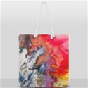 Art Abstract Macro Full Print Rope Handle Tote (Large) View1