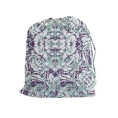 Modern Collage Pattern Mosaic Drawstring Pouches (extra Large) by dflcprints