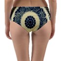 Background Vintage Japanese Reversible Mid-Waist Bikini Bottoms View4