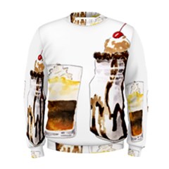 Coffee And Milkshakes Men s Sweatshirt by KuriSweets