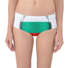 Bulgaria Country Nation Nationality Mid-waist Bikini Bottoms by Nexatart