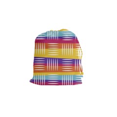 Art Background Abstract Drawstring Pouches (small)  by Nexatart