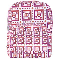 Background Abstract Square Full Print Backpack by Nexatart