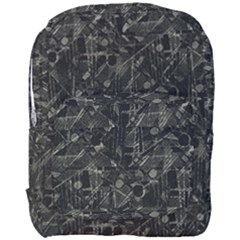 Abstract Collage Patchwork Pattern Full Print Backpack by dflcprints