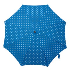 Blue Polka Dots Hook Handle Umbrellas (large) by jumpercat