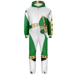  St  Patrick  Dabbing Hooded Jumpsuit (men)  by Valentinaart