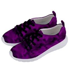 Purple Galaxy Womens Lightweight Sports Shoes by JuicyAllureApparel