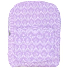 Damask Lilac Full Print Backpack by snowwhitegirl
