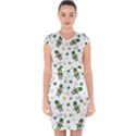 St Patricks day pattern Capsleeve Drawstring Dress  View1