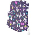 Cute Unicorn Pattern Full Print Backpack View3