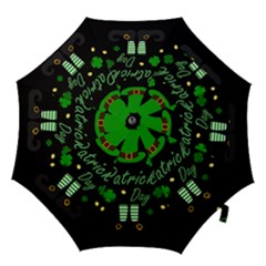 St Patricks Leprechaun Hook Handle Umbrellas (large) by Valentinaart