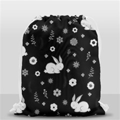 Easter Bunny  Drawstring Bag (small) by Valentinaart