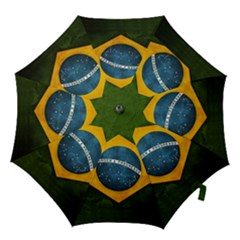Football World Cup Hook Handle Umbrellas (medium) by Valentinaart