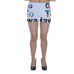 Hawaii Skinny Shorts by Howtobead